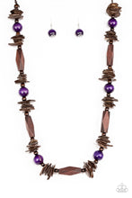 Load image into Gallery viewer, Paparazzi Cozumel Coast - Purple Necklace