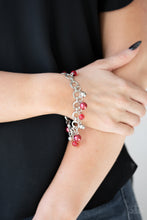 Load image into Gallery viewer, Paparazzi Fancy Fascination - Red Bracelet