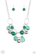 Load image into Gallery viewer, Paparazzi Cosmic Getaway - Green Necklace - Fashion Fix September 2020