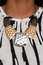Load image into Gallery viewer, Paparazzi HAUTE Plates Multi Necklace - November 2020 Fashion Fix