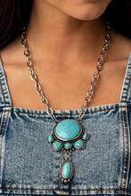 Load image into Gallery viewer, Paparazzi Geographically Gorgeous - Blue Necklace - Fashion Fix - March 2021