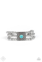Load image into Gallery viewer, Paparazzi Solstice Soul Blue Bracelet