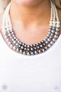 Paparazzi Lady In Waiting Silver Necklace