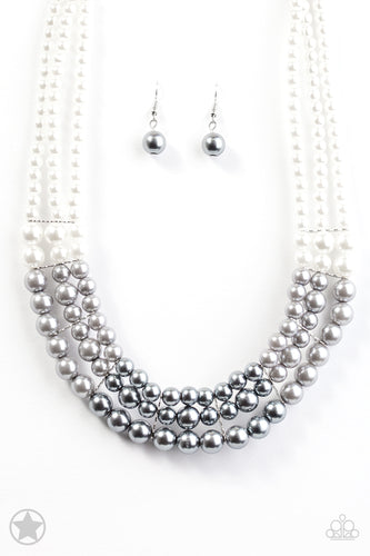Paparazzi Lady In Waiting Silver Necklace