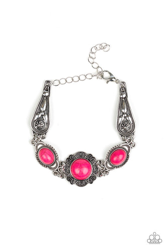 Paparazzi Serenely Southern Pink Bracelet