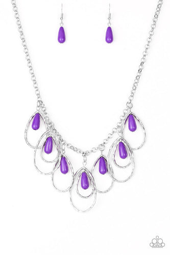 Paparazzi Tango Tempest - Purple Necklace 