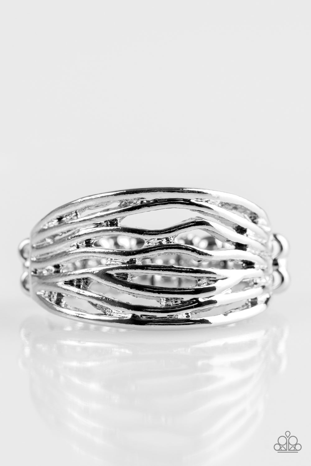 Paparazzi Rip Current - Silver Ring
