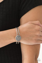 Load image into Gallery viewer, Paparazzi Definitely Dazzling - Silver Bracelet