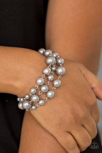 Paparazzi Until The End Of TIMELESS - Silver Bracelet