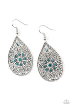 Load image into Gallery viewer, Paparazzi Dinner Party Posh - Blue Earring