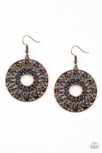 Paparazzi Malibu Musical - Copper Earring