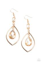 Load image into Gallery viewer, Paparazzi Priceless - Gold Earrings