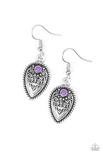 Load image into Gallery viewer, Paparazzi Distance PASTURE - Purple Earring