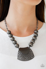 Load image into Gallery viewer, Paparazzi Large and In Charge - Black Necklace