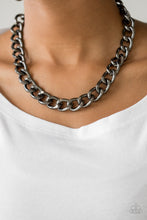 Load image into Gallery viewer, Paparazzi Heavyweight Champion - Black Necklace