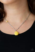 Load image into Gallery viewer, Paparazzi Peaceful Prairies - Yellow Necklace