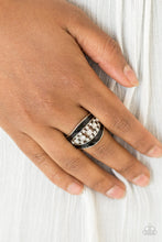 Load image into Gallery viewer, Paparazzi Trending Treasure - Black Ring