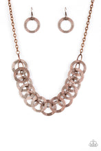Load image into Gallery viewer, Paparazzi The Main Contender - Copper Neklace 