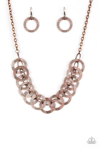 Paparazzi The Main Contender - Copper Neklace 