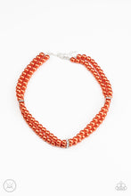 Load image into Gallery viewer, Paparazzi Put On Your Party Dress - Orange Necklace