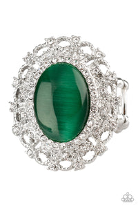 Paparazzi BAROQUE The Spell - Green Ring