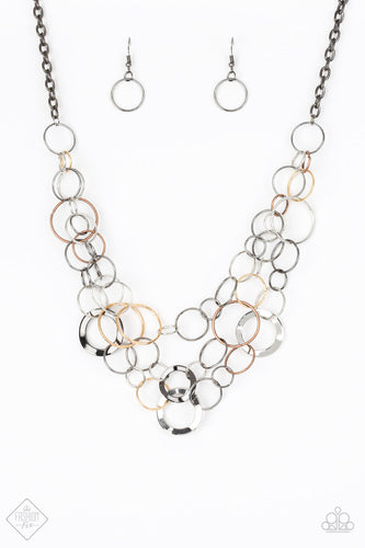 Paparazzi Main Street Mechanics Multi Necklace