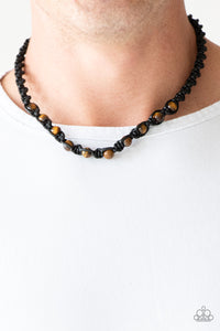 Paparazzi The Ultimate DISCOVERER - Black Urban Necklace