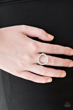 Load image into Gallery viewer, Paparazzi One-GLAM Band - White Ring