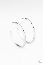 Load image into Gallery viewer, Paparazzi Danger Zone - Silver Earrings