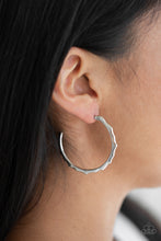Load image into Gallery viewer,  Paparazzi Danger Zone - Silver Earrings