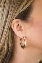 Load image into Gallery viewer, Paparazzi HOOP Me Up! - Gold Earring