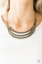 Load image into Gallery viewer, Paparazzi Primal Princess - Brass Necklace