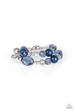 Load image into Gallery viewer, Paparazzi Downtown Dazzle - Blue Bracleet