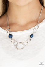 Load image into Gallery viewer, Paparazzi Lead Role - Blue Necklace