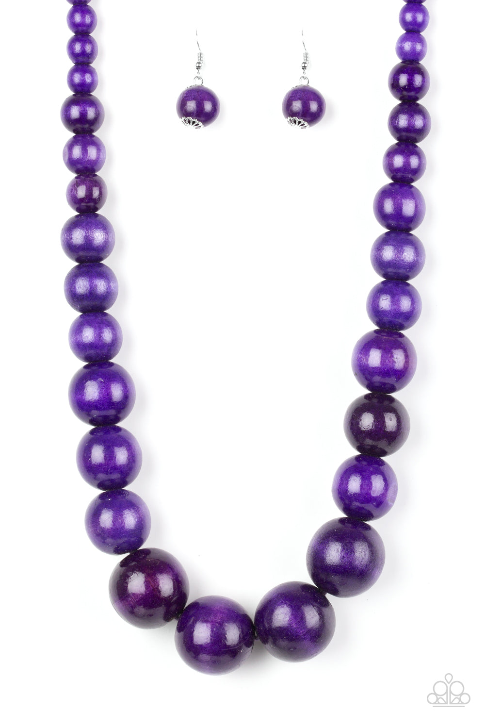 Paparazzi Effortlessly Everglades - Purple Necklace