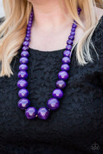Load image into Gallery viewer, Paparazzi Effortlessly Everglades - Purple Necklace