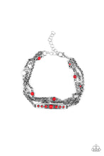Load image into Gallery viewer, Paparazzi No Means NOMAD - Red Bracelet