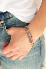 Load image into Gallery viewer, Paparazzi No Means NOMAD - Red Bracelet