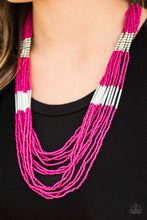 Load image into Gallery viewer, Paparazzi Let It Bead Pink Necklace