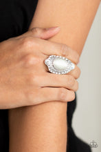 Load image into Gallery viewer, Paparazzi Riviera Royalty - White Ring