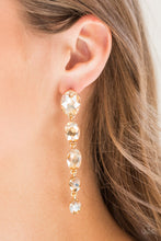 Load image into Gallery viewer, Paparazzi Red Carpet Radiance Gold Earrings