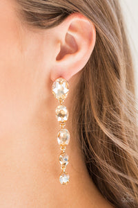 Paparazzi Red Carpet Radiance Gold Earrings