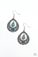 Load image into Gallery viewer, Paparazzi  All-Girl Glow - Blue Earring