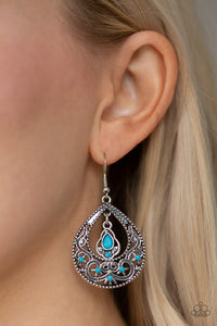 Paparazzi  All-Girl Glow - Blue Earring