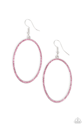  Paparazzi Dazzle On Demand Earrings - Pink