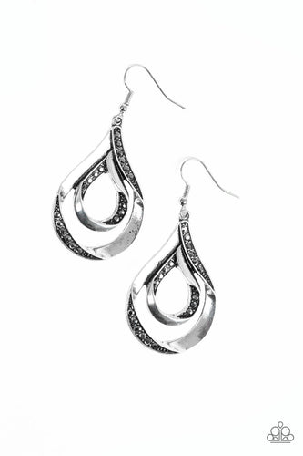 Paparazzi Flavor Of The FLEEK - Silver Earring