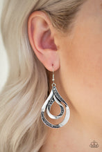 Load image into Gallery viewer, Paparazzi Flavor Of The FLEEK - Silver Earring