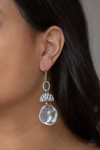 Paparazzi Melting Pot - Silver Earrings