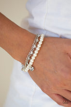 Load image into Gallery viewer, Paparazzi Love Like You Mean It - White Bracelet