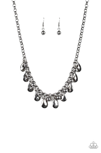 Paparazzi Stage Stunner - Black Necklace